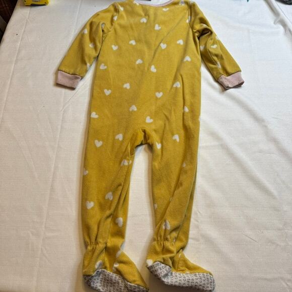 Carter's Footie Pajamas Polka Dot Bear with Butterfly Size 2T - Picture 2 of 6